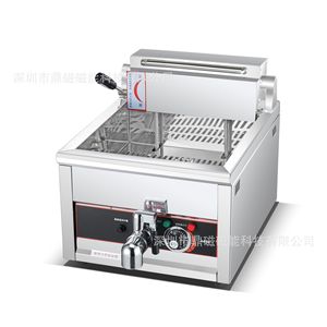 Freidora Eléctrica Comercial para Hamburguesas de Pollo y Papas Fritas, Estilo KFC, Freidora a Presión de Acero Inoxidable con Filtro Lateral de Aceite - Product Image 5