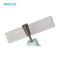 Foret à ongles en carbure de tungstène de haute qualité, double tranchant conique inversé avec coupe latérale