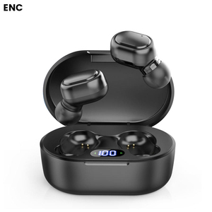 Auriculares TWS con cancelación de ruido ENC, Bluetooth 5.3, control táctil, auriculares intrauditivos, estuche de carga con pantalla digital - Product Image 1