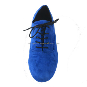 <span class=keywords><strong>Chaussures</strong></span> <span class=keywords><strong>de</strong></span> <span class=keywords><strong>danse</strong></span> sociale personnalisées pour hommes bleu royal Faux daim salle <span class=keywords><strong>de</strong></span> bal semelle en daim <span class=keywords><strong>souple</strong></span> <span class=keywords><strong>chaussures</strong></span> <span class=keywords><strong>de</strong></span> <span class=keywords><strong>danse</strong></span> intérieure 2.5CM - Product Image 2