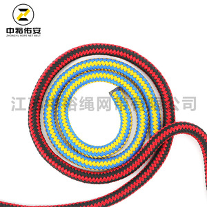 Corde d'escalade pour arbres 11,5 mm, corde statique en nylon double tressée pour jardin et quai, haute capacité de charge 2300 kg - Product Image 4