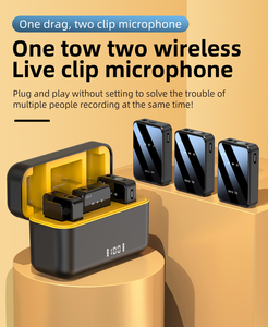 Nouveau microphone sans fil 3-en-1 à réduction de bruit avec haut-parleur pour appels téléphoniques, vidéo en direct, vlogging et enregistrement vocal - Product Image 3