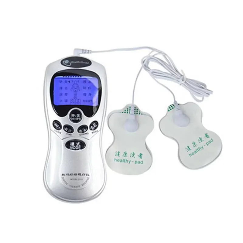 EMS dispositivo di terapia di agopuntura digitale impulso elettrico stimolatore muscolare sollievo dal dolore Mini massaggiatore per il corpo meridian massage machine