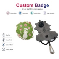 Badge métallique personnalisé avec logo, épinglette en émail dur, alliage de zinc, placage or et argent, broche personnalisée, fabrication OEM ODM, vente en gros