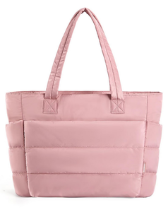 Bolso Tote Acolchado al por Mayor con Logotipo Personalizado, Bolso <span class=keywords><strong>de</strong></span> Mano Ligero para Mujer, Bolso <span class=keywords><strong>de</strong></span> Hombro <span class=keywords><strong>de</strong></span> Nylon Acolchado para Mujer, Bolso <span class=keywords><strong>de</strong></span> Compras <span class=keywords><strong>de</strong></span> Nylon Acolchado para Mujer - Product Image 3