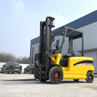 Chariot élévateur électrique personnalisable de 1, 2 ou 3 tonnes, chariot élévateur à fourche de 3000 à 5000 kg, certifié CE ISO, hauteur de levage 3 à 6 m