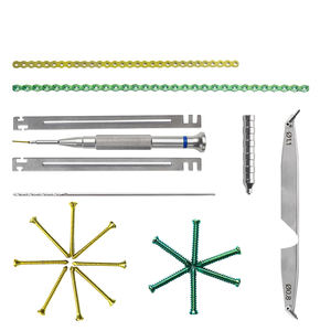 Precio de fábrica AO ALPS Cirugía ortopédica veterinaria Trauma Instrumentos médicos <span class=keywords><strong>SET</strong></span> Mini placas de bloqueo completas - Product Image 3