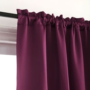 <span class=keywords><strong>Tende</strong></span> Oscuranti Termoisolanti con Occhielli, Tinta Unita ad Alta Schermatura - Product Image 1