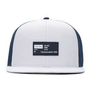 Gorro de Invierno Impermeable de Alto Rendimiento TCAP ChinaCustom con Parche de Goma de 6 Paneles - Product Image 6