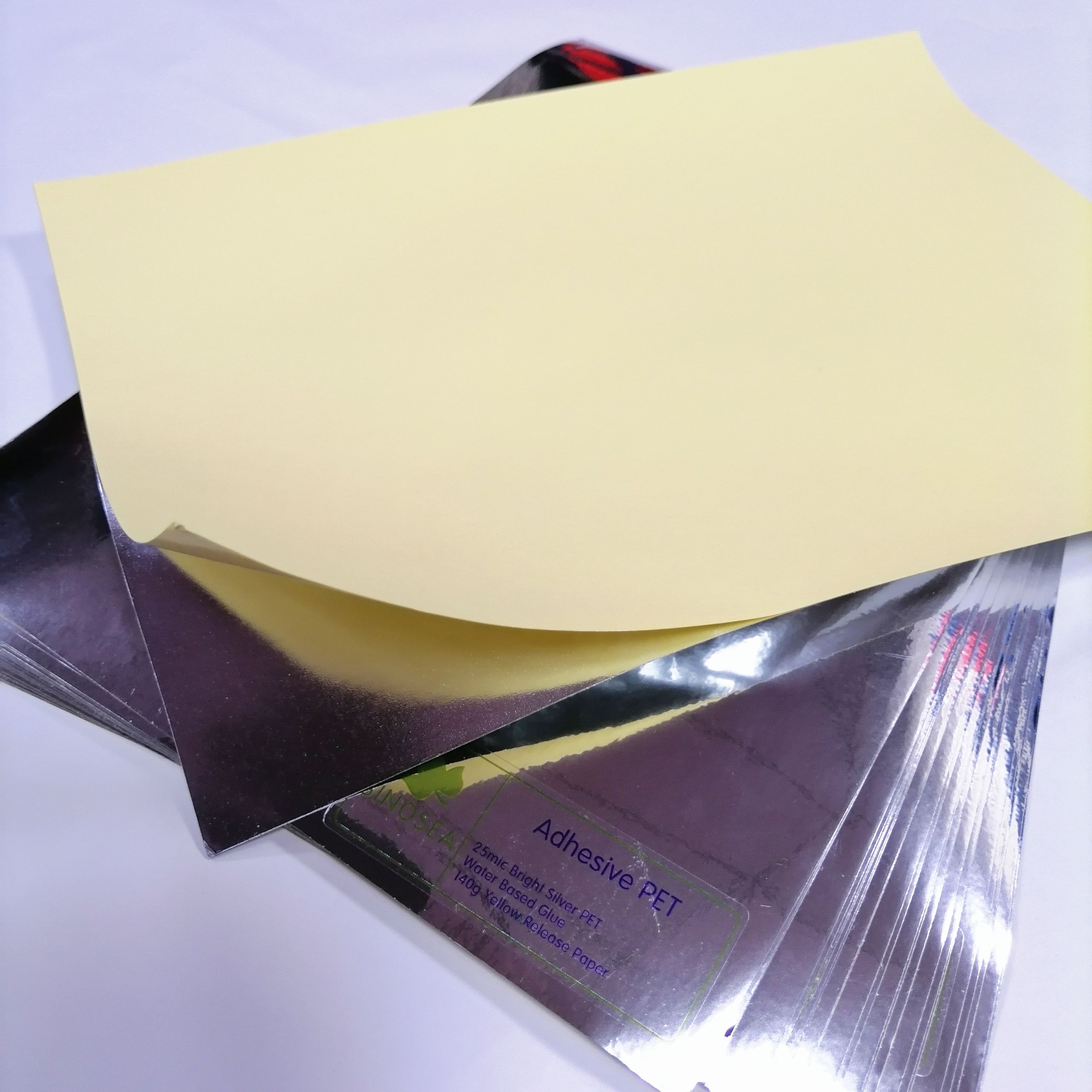 Factory Customization Printable Vinyl Sticker Materials Food Bottle&fruits Label Self Adhesive PET Film
