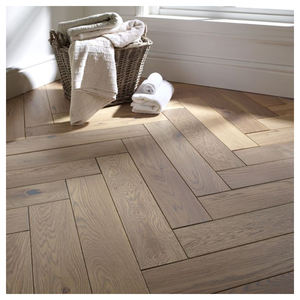 أرضيات خشبية صلبة بنمط السمكة الأمريكية، مقواة وصديقة للبيئة، مقاومة للتآكل والرطوبة - Product Image 2