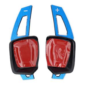 Extension de palettes de changement de vitesse pour volant de voiture en alliage d'aluminium 4 branches pour modification de palettes de changement de vitesse argentées et noires - Product Image 4