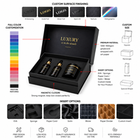 Maßgefertigte Schokoladen-Geschenkbox Luxuriöse Papierkarton-Süßigkeitenverpackung mit Logo für Konfekt und Festtagsgeschenke