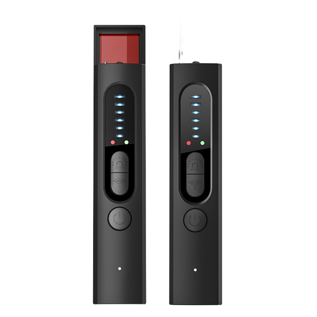 Professional X13 Security Device Portable ABS Material Wireless Microphone Audio Bug GPS Finder Anti-Spy Hidden Camera Detector