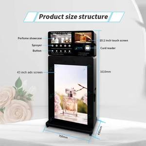 เครื่องจำหน่ายน้ำหอมแบบพ่นอัตโนมัติเต็มรูปแบบ ตั้งพื้นได้เอง รุ่น XYZ Commercial Street - Product Image 2