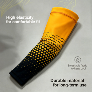 Manguitos de brazo ODM de alta elasticidad para gaming, reducen la fricción y la fatiga, ideales para gamers. - Product Image 3