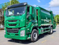 Camion à ordures compacteur ISUZUUU 6X4 4X4 LHD RHD Euro6 Euro5, personnalisable pour l'exportation, Ventes directes Fabricant