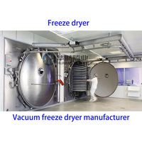 Industriële koffie-, voedsel-, fruit-, groente- en melk-vriesdroogmachine FDG-125 CE, vacuümvriesdroogmachine voor pollen, vloeistoffen en zeevruchten