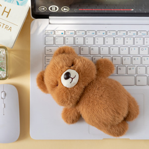 Jouets en peluche d'animaux couchés mignons et relaxants, poupées en peluche douces pour le confort, adorables petites peluches pour cadeau d'anniversaire - Product Image 3
