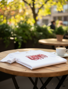 T-shirt da donna casual a girocollo a maniche corte in jersey stampato, vestibilità ampia, per San Valentino, primavera, estate, autunno - Product Image 2