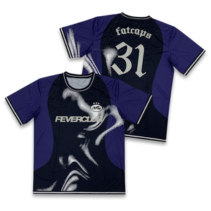 เสื้อยืดคอกลมโพลีเอสเตอร์แบบสปอร์ต พิมพ์ลาย ระบายอากาศ แห้งเร็ว เหมาะสำหรับฤดูร้อนและกิจกรรมกลางแจ้ง สวมใส่สบายๆ - Product Image 1