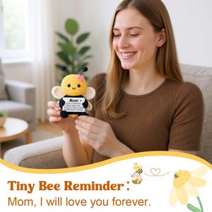 Regalos <span class=keywords><strong>de</strong></span> Abejas <span class=keywords><strong>de</strong></span> Ganchillo Hechos a Mano <span class=keywords><strong>para</strong></span> Mamá, Hermanas, Maestras, Regalos <span class=keywords><strong>de</strong></span> Graduación, Muñeca <span class=keywords><strong>de</strong></span> Abeja <span class=keywords><strong>de</strong></span> Ganchillo - Product Image 3