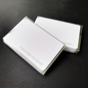 Carte d'Accès Personnalisée Imperméable à Impression Thermique NFC 125khz EM4100 RFID PVC Carte Vierge - Product Image 6