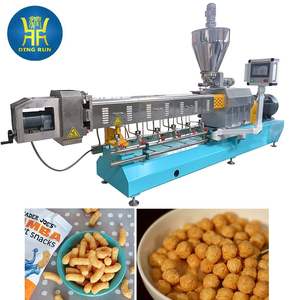 Machine à croustiller le riz extrudeuse <span class=keywords><strong>de</strong></span> casse-croûte <span class=keywords><strong>de</strong></span> maïs bouffée extrudeuse à double vis machine à fabriquer des collations soufflées millet riz maïs maïs <span class=keywords><strong>blé</strong></span> - Product Image 4