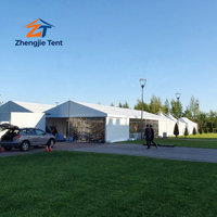 Tenda Acara Luar Ruangan Besar Rangka Aluminium 20x30m, Tahan Lama, Anti Air, Portable, Clear Span, Untuk Pernikahan, Upacara, Pameran, dan Perdagangan
