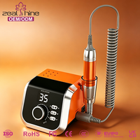 Zeal Shine - Équipements pour ongles personnalisables de haute qualité - 35 000 tr/min - Perceuse à ongles électrique professionnelle puissante pour acrylique