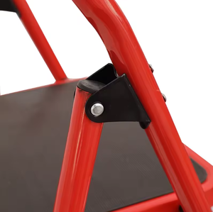 An toàn En 131 thang thép với Bàn đạp chống trượt và tay vịn 2-6 bước ráp thiết kế rộng hiện đại gấp thang - Product Image 5