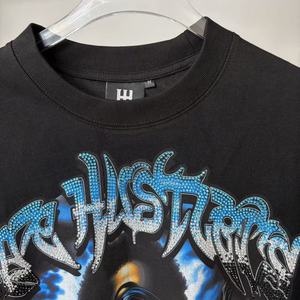 T-shirt pour homme Life Hustler, surdimensionné, en coton lourd, écologique, respirant, style streetwear - Product Image 5