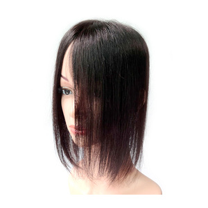 Peluca de Cabello Humano Cosmo Hecha a Mano en Corea, Premium Coreana (13x15)-12 Pulgadas, Grado Salón, Textura Lisa y Suave, Apariencia Natural - Product Image 3