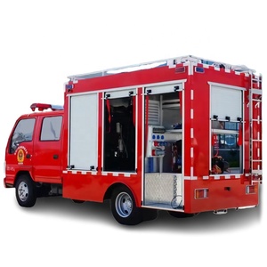 1suzu camiones cisterna contra incendios 5000L tanque de escalera pumper Max Red Diesel Tank aviones extintores de incendios vehículos de bomberos - Product Image 3