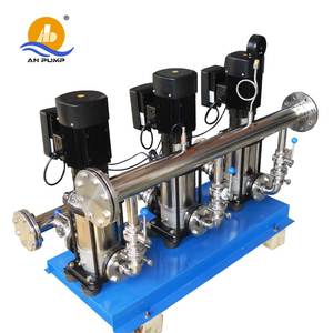 Système de pompe de surpression d'eau verticale multi-étages 7 CV 400 GPD - Product Image 1