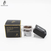 Hot Koop Biomaser Pigmenten Voor Microblading Wenkbrauw Plakken Tattoo Inkt Voor 3D Wenkbrauw Microblading Inkt Pigment