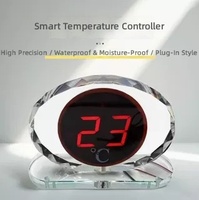Thermomètre numérique pour piscine de spa, série Crystal, affichage de la température, sonde étanche, haute précision