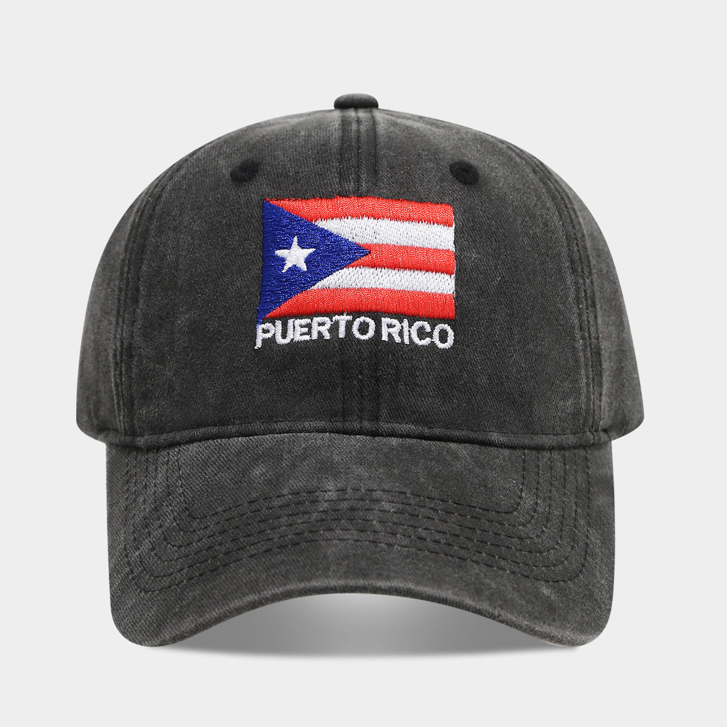 drapeau noir de Porto Rico