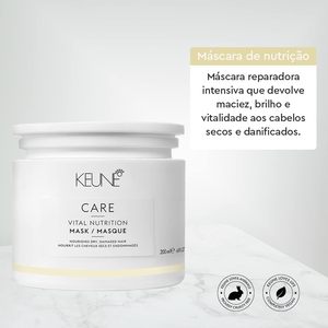 Masque capillaire nourrissant <span class=keywords><strong>KEUNE</strong></span> Care Vital Nutrition 200ml en pot – Nourrit les cheveux secs et abîmés - Product Image 2