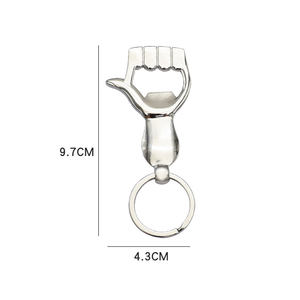 Al por mayor YD415 Cortauñas de Tiburón Personalizado para Hombre, Llavero Abridor de Botellas de Acero Inoxidable - Product Image 6