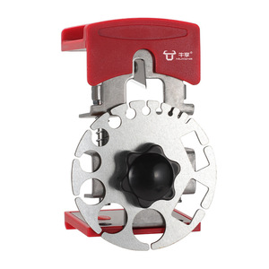 NiuTang Dénudeur de câbles multifonctionnel mini en acier inoxydable, dénudeur de fils manuel pour le dénudage de câbles électriques - Product Image 1