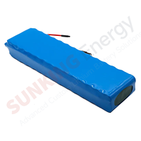 High Capacity 48V20AH Li-ion Battery for Food Delivery Bike Solar Power System Electric Scooter Power Pack