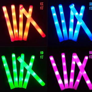 Palos Luminosos LED Promocionales, Ecológicos, de Material Seguro, con Logotipo Personalizado Impreso, Impresión Digital, para Conciertos, Fiestas Nocturnas - Product Image 2