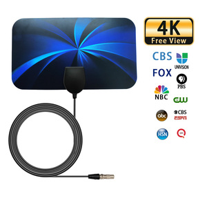 Antenne <span class=keywords><strong>TV</strong></span> numérique TOXU, la meilleure antenne HD pour les chaînes locales VHF UHF, <span class=keywords><strong>TV</strong></span> gratuite 4K, antenne <span class=keywords><strong>TV</strong></span> numérique illimitée pour l'extérieur/l'intérieur - Product Image 2