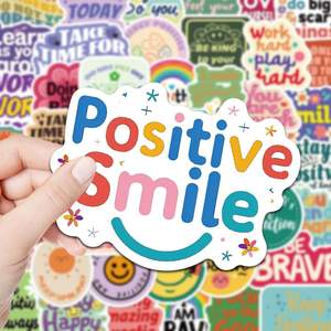 Autocollants en <span class=keywords><strong>vinyle</strong></span> mignons et durables avec des formes irrégulières pour la décoration de livres et de cahiers pour enfants, promotions - Product Image 5