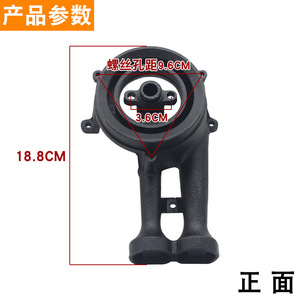 Tête de brûleur en fonte de 10 cm de diamètre avec protection anti-extinction pour cuisinière à gaz et utilisation en camping-car - Product Image 2