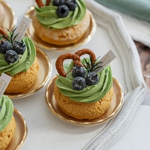 Modelo de Pastel Simulado para Instagram, Decoración para Mesa de Postres con Frutas y Crema, Accesorio para Fotografía de Alimentos, Semi-manual - Product Image 2