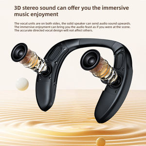 Haut-parleur portable <span class=keywords><strong>de</strong></span> Noël avec subwoofer stéréo V5.3, double mode, à porter autour du cou, pour extérieur et air libre - Product Image 5