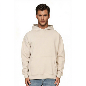 Sudadera con Capucha de Forro Polar Personalizada al por Mayor con Bordado y Estampado Puff para Hombre, Sudaderas con Capucha y Suéteres de Alta Calidad para Hombre - Product Image 1