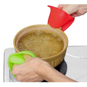 Gants en silicone antidérapants et résistants à la chaleur avec texture, vente en gros du fabricant, résistants à la traction - Product Image 2